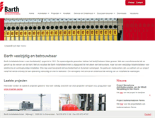 Tablet Screenshot of barthinstallatietechniek.nl